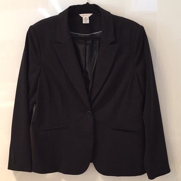 Liz Claiborne Black Blazer - Picture 1 of 4